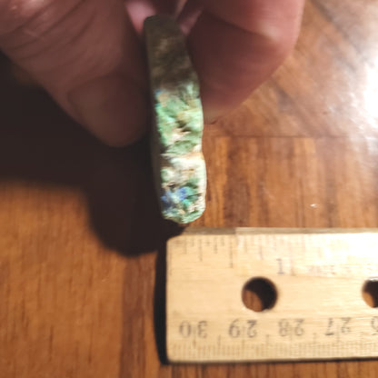 Blue Horizon Azurite Slab - back view