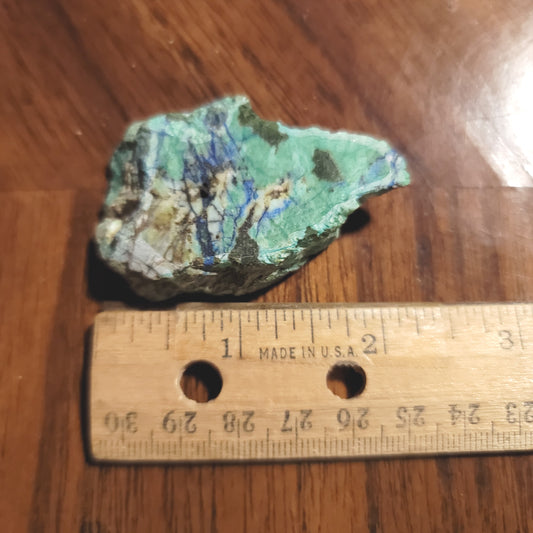 Blue Horizon Azurite Slab - front view