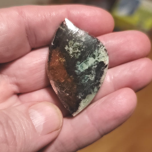 California Native Copper Cabochon - front view