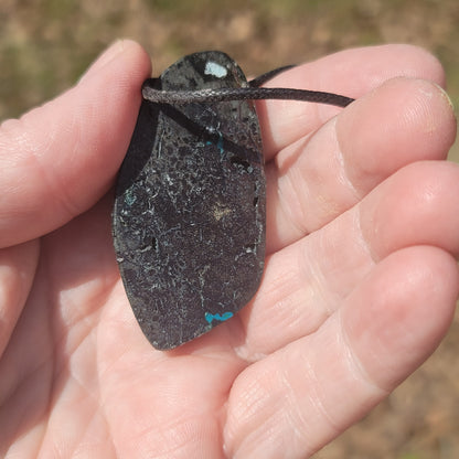 Congo Botryoidal Chrysocolla Drilled Gemstone