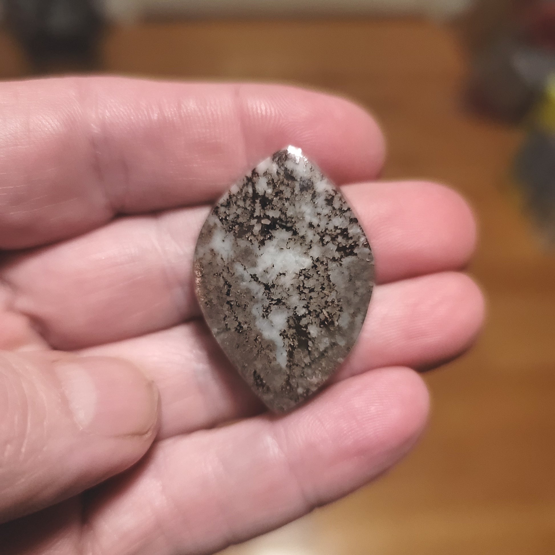 Michigan Native Copper Cabochon - front view