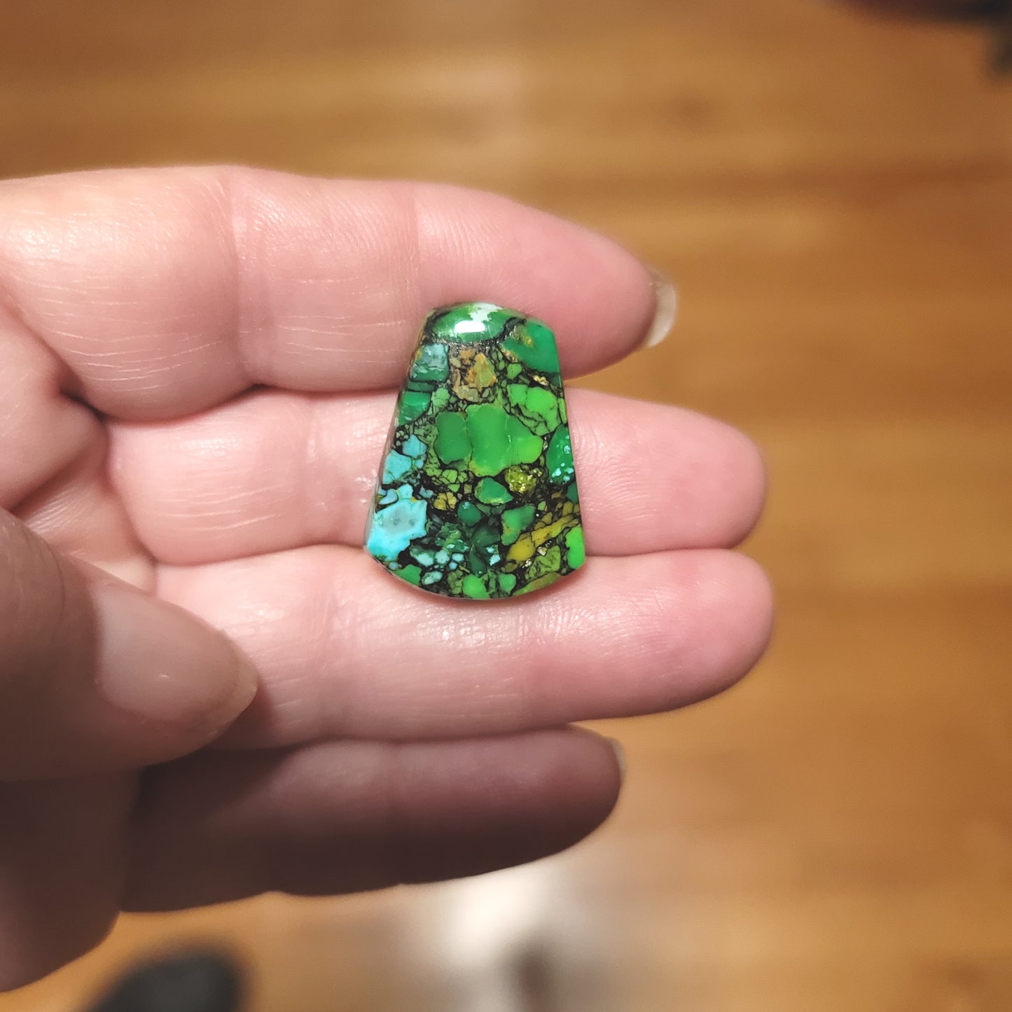 Mohave Green Turquoise Cabochon
