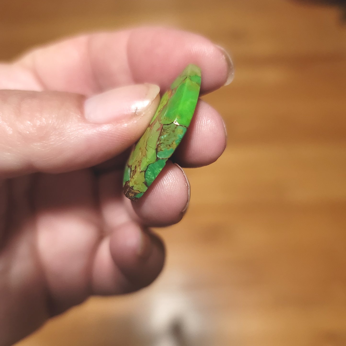 Mohave Green Turquoise Cabochon