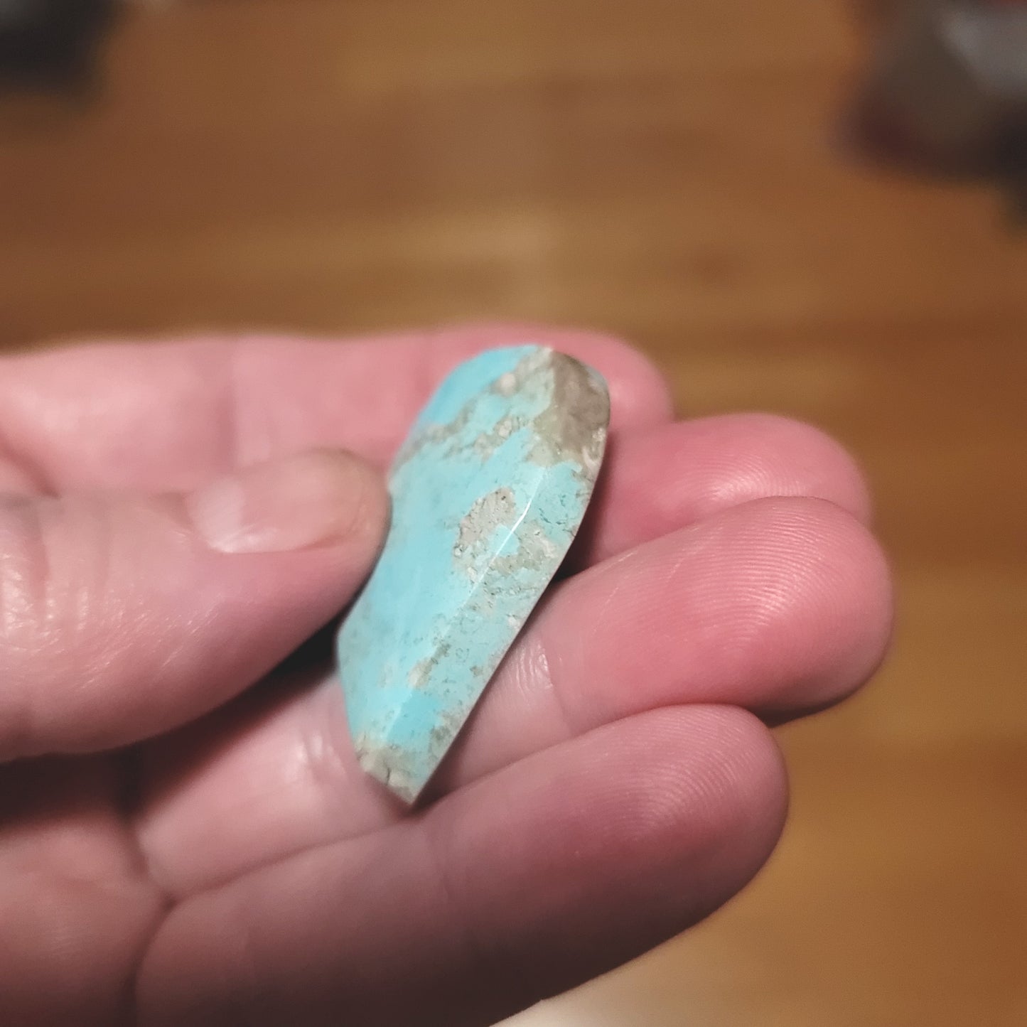 Arkansas Mona Lisa Turquoise Cabochon