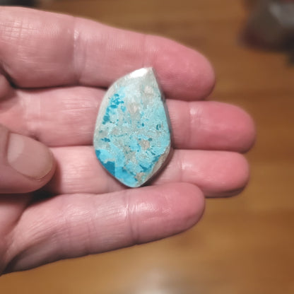 Arkansas Mona Lisa Turquoise Cabochon