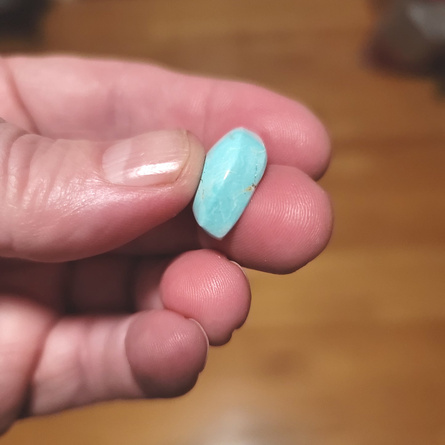 Arkansas Mona Lisa Turquoise Cabochon