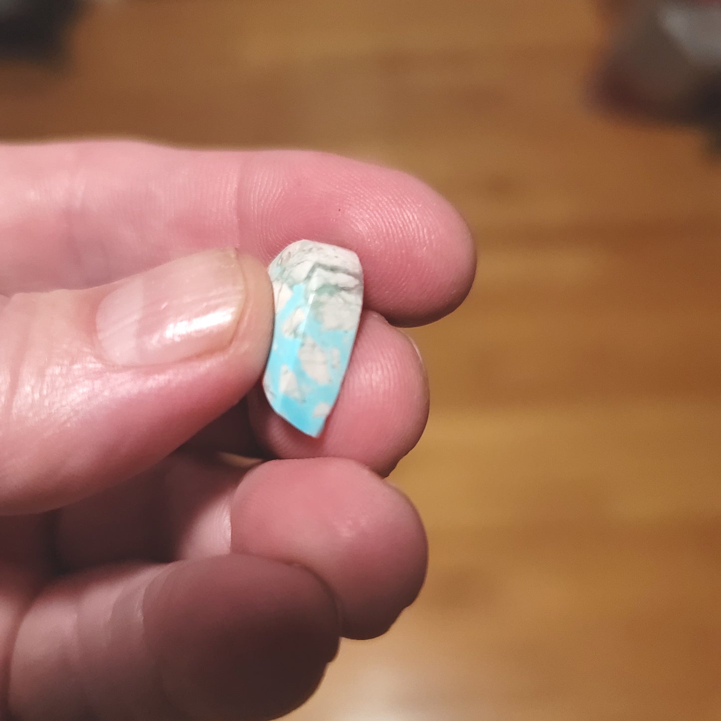 Arkansas Mona Lisa Turquoise Cabochon