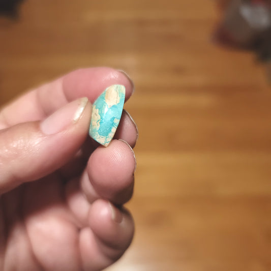 Arkansas Mona Lisa Turquoise Cabochon