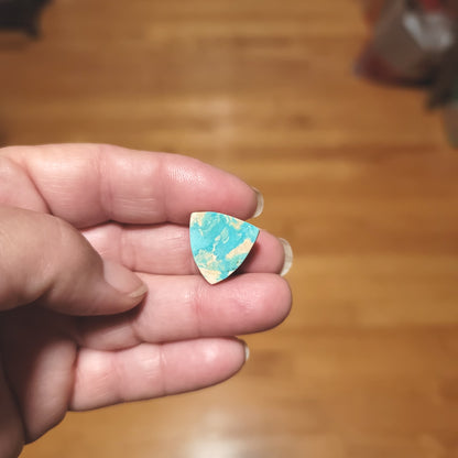 Arkansas Mona Lisa Turquoise Cabochon