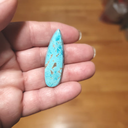 Arkansas Mona Lisa Turquoise Cabochon