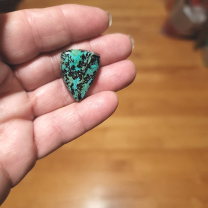 Morenci Dentritic Chrysocolla Cabochon