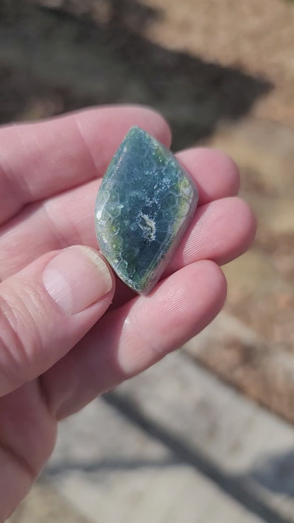 Arkansas Wavellite Cabochon