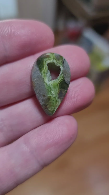 Arkansas Wavellite Cabochon