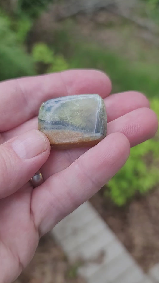 Arkansas Wavellite Cabochon