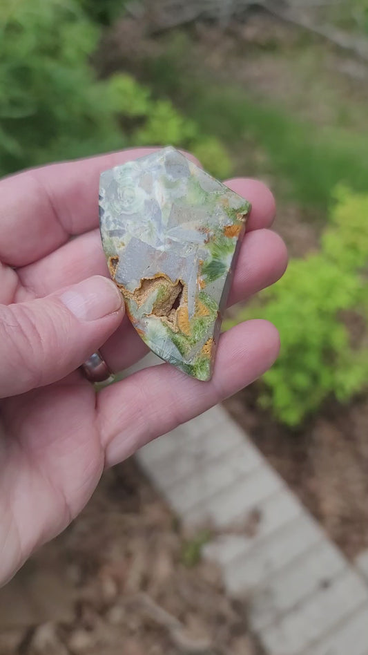 Arkansas Wavellite Cabochon