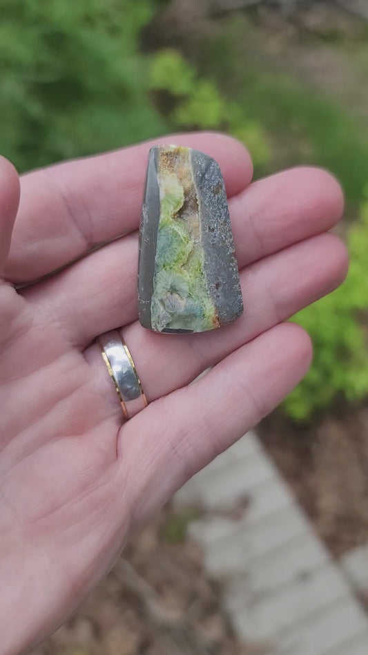 Arkansas Wavellite Cabochon