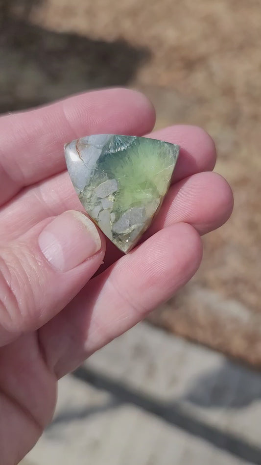 Arkansas Wavellite Cabochon