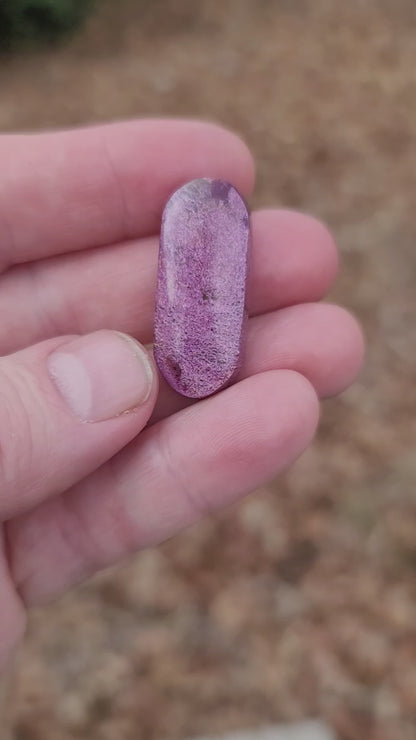 African Royal Stichtite Cabochon
