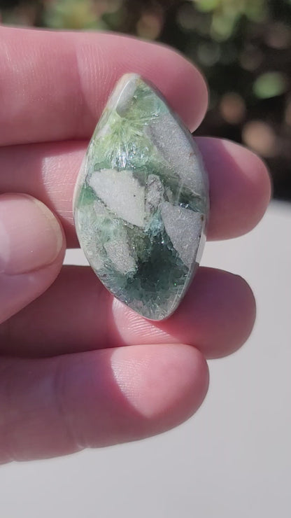Arkansas Wavellite Cabochon