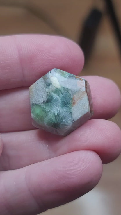 Arkansas Wavellite Cabochon