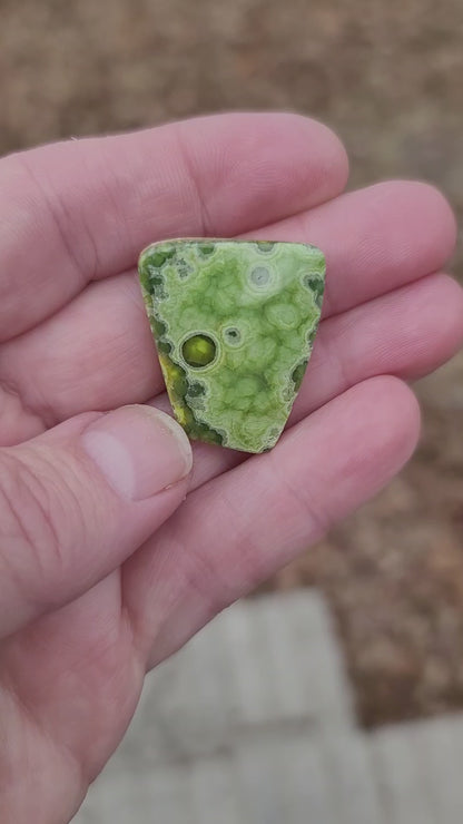 Arkansas Wavellite Cabochon