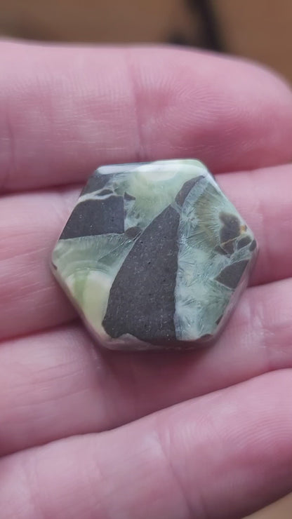 Arkansas Wavellite Cabochon