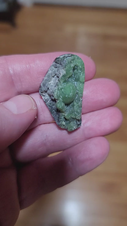 Arkansas Wavellite Cabochon - front view