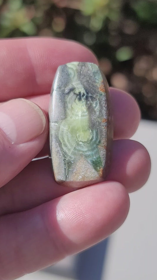 Arkansas Wavellite Cabochon