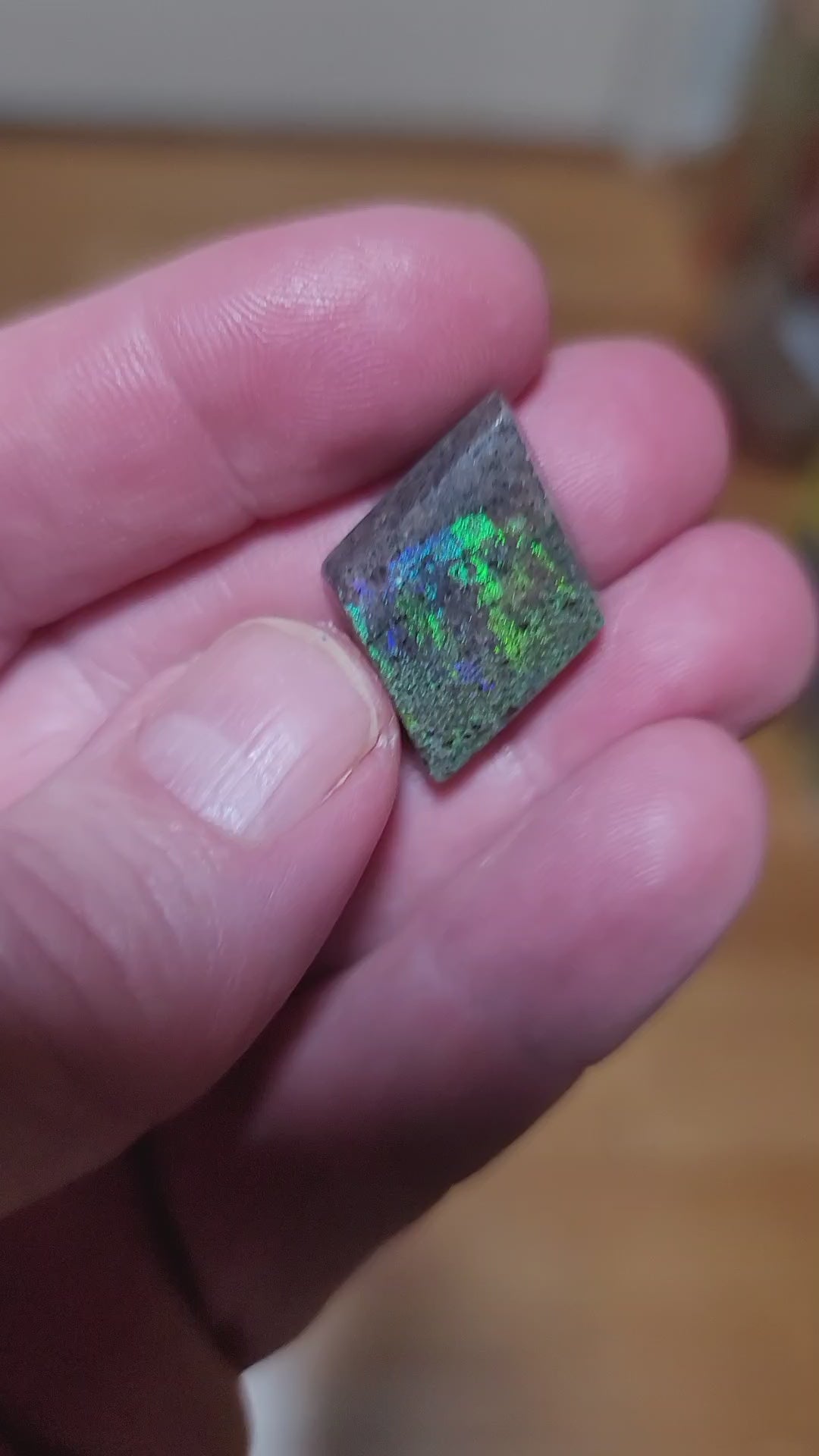 Australian Andamooka Opal Cabochon - front view