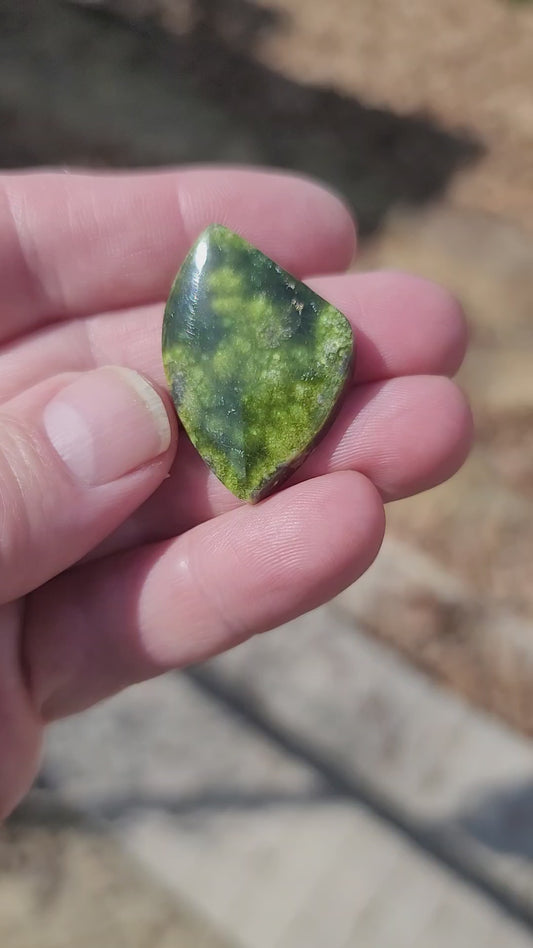 Arkansas Wavellite Cabochon