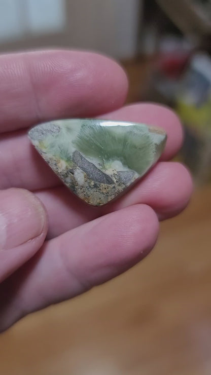 Arkansas Wavellite Cabochon