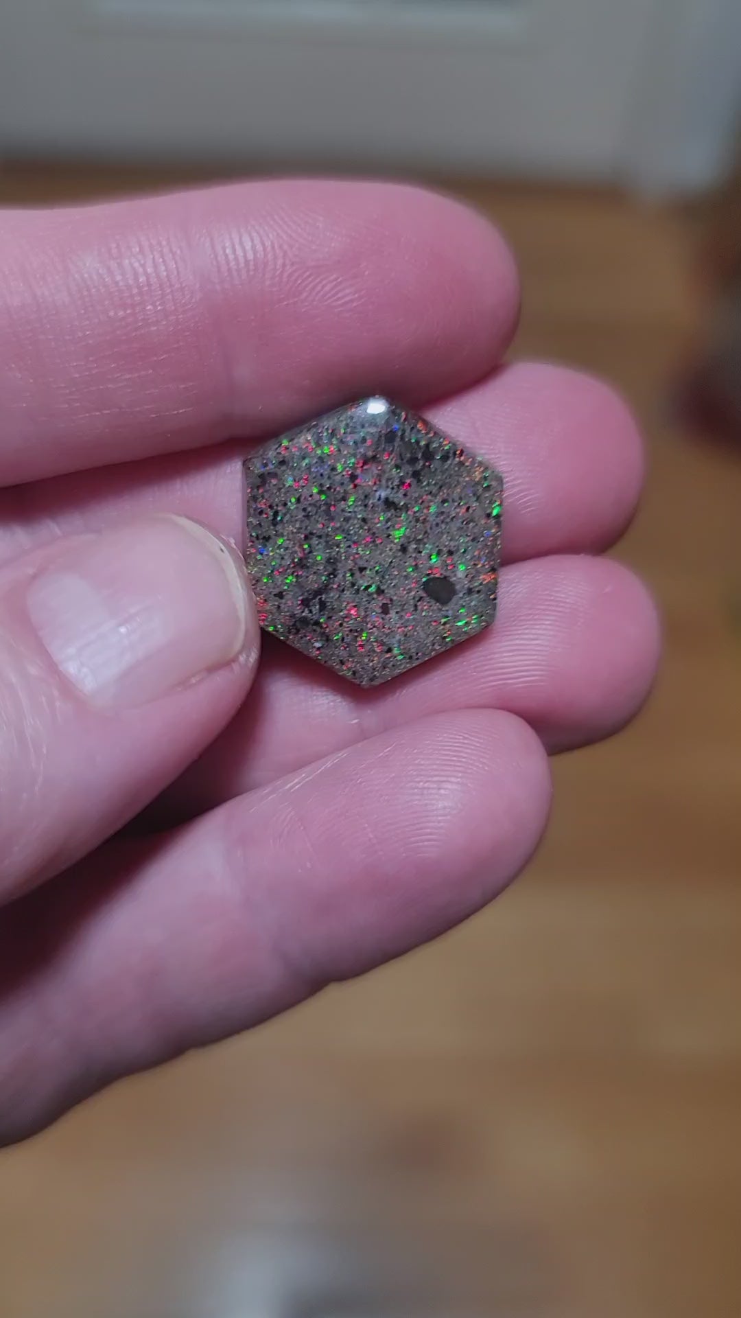 Australian Andamooka Opal Cabochon - front view