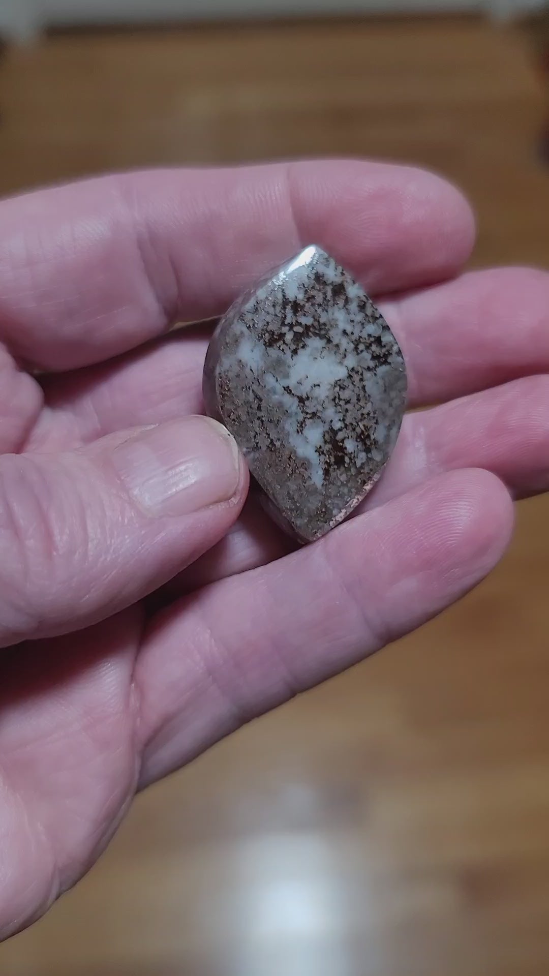 Michigan Native Copper Cabochon - front view