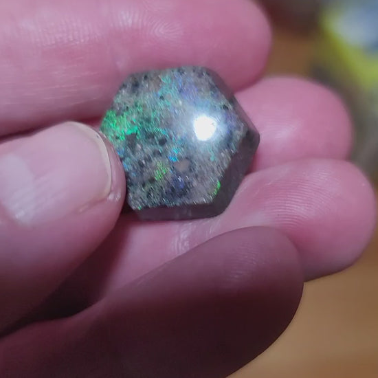 Australian Andamooka Opal Cabochon - front view