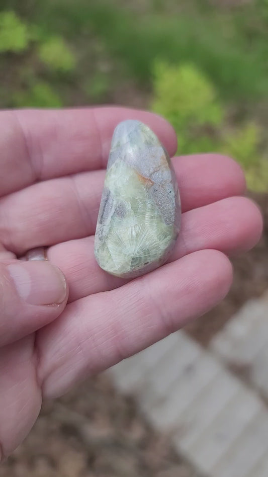 Arkansas Wavellite Cabochon
