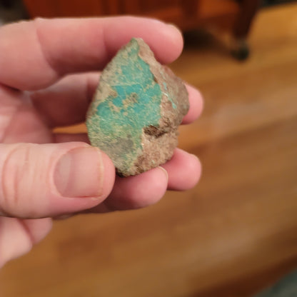 Redskin Turquoise Nugget - side view