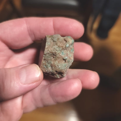 Redskin Turquoise Nugget - back view