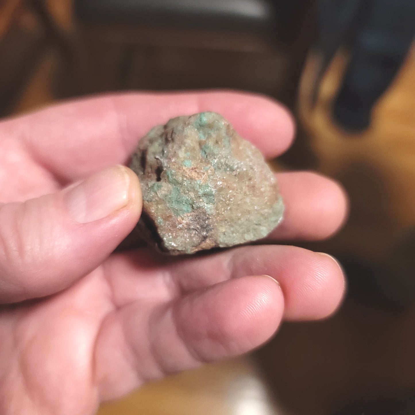 Redskin Turquoise Nugget - detail view