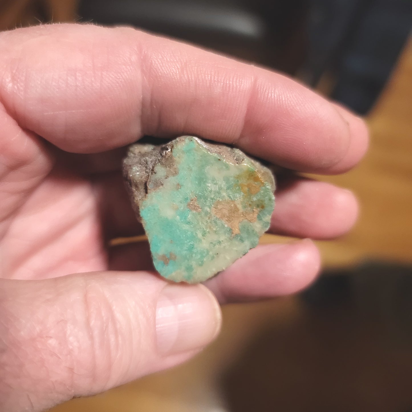 Redskin Turquoise Nugget - detail view