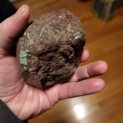 Huge Redskin Turquoise Nugget - detail view