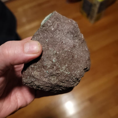 Huge Redskin Turquoise Nugget 1.48lbs - back view