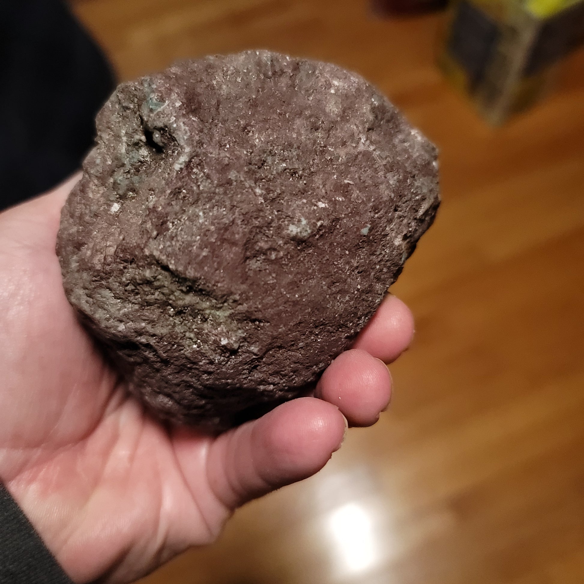 Huge Redskin Turquoise Nugget 1.48lbs - detail view