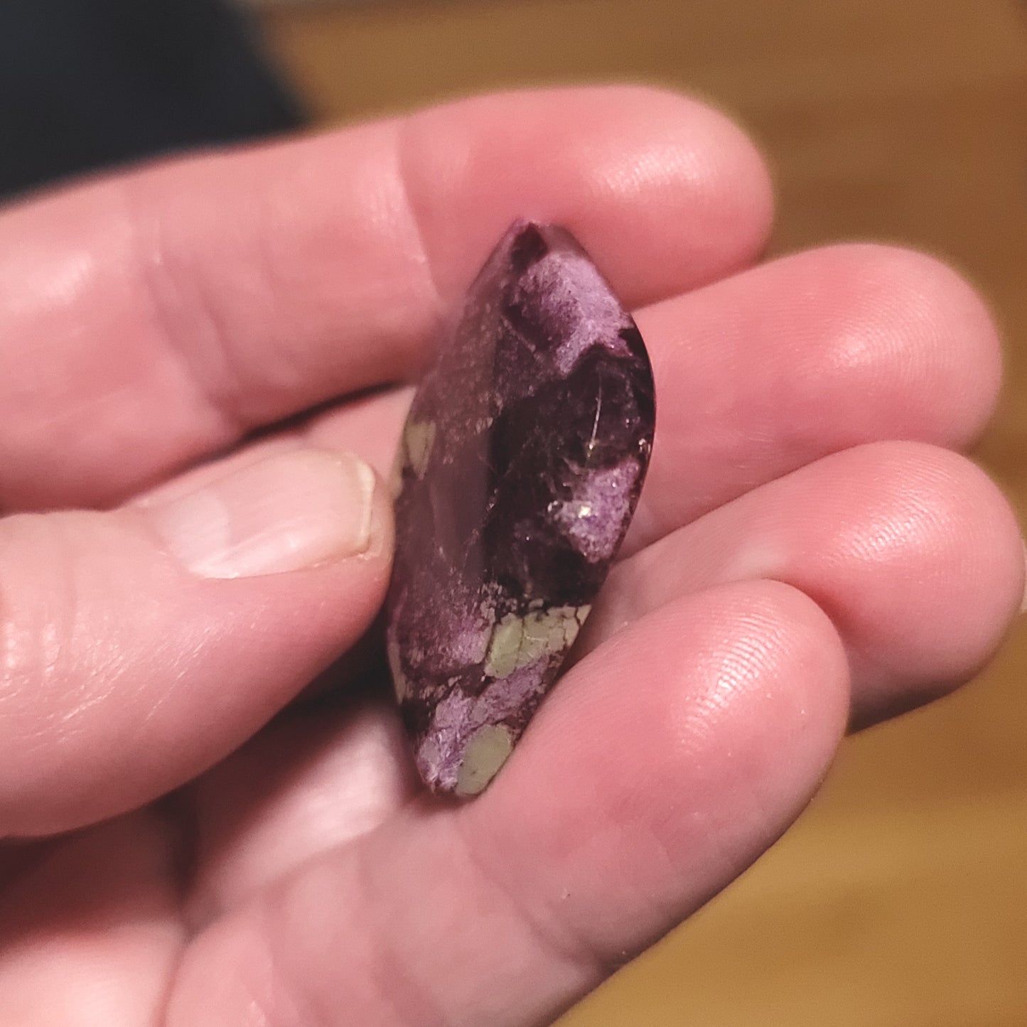 African Royal Stichtite Cabochon