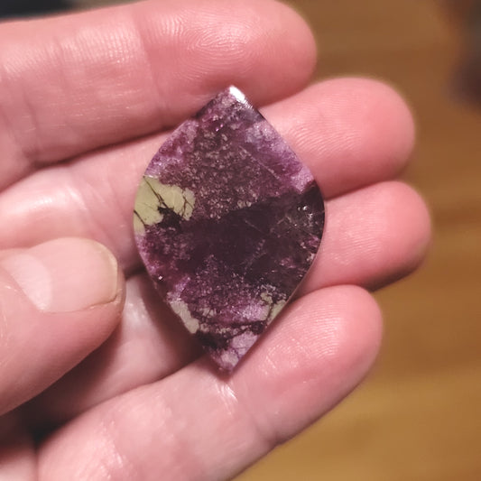 African Royal Stichtite Cabochon