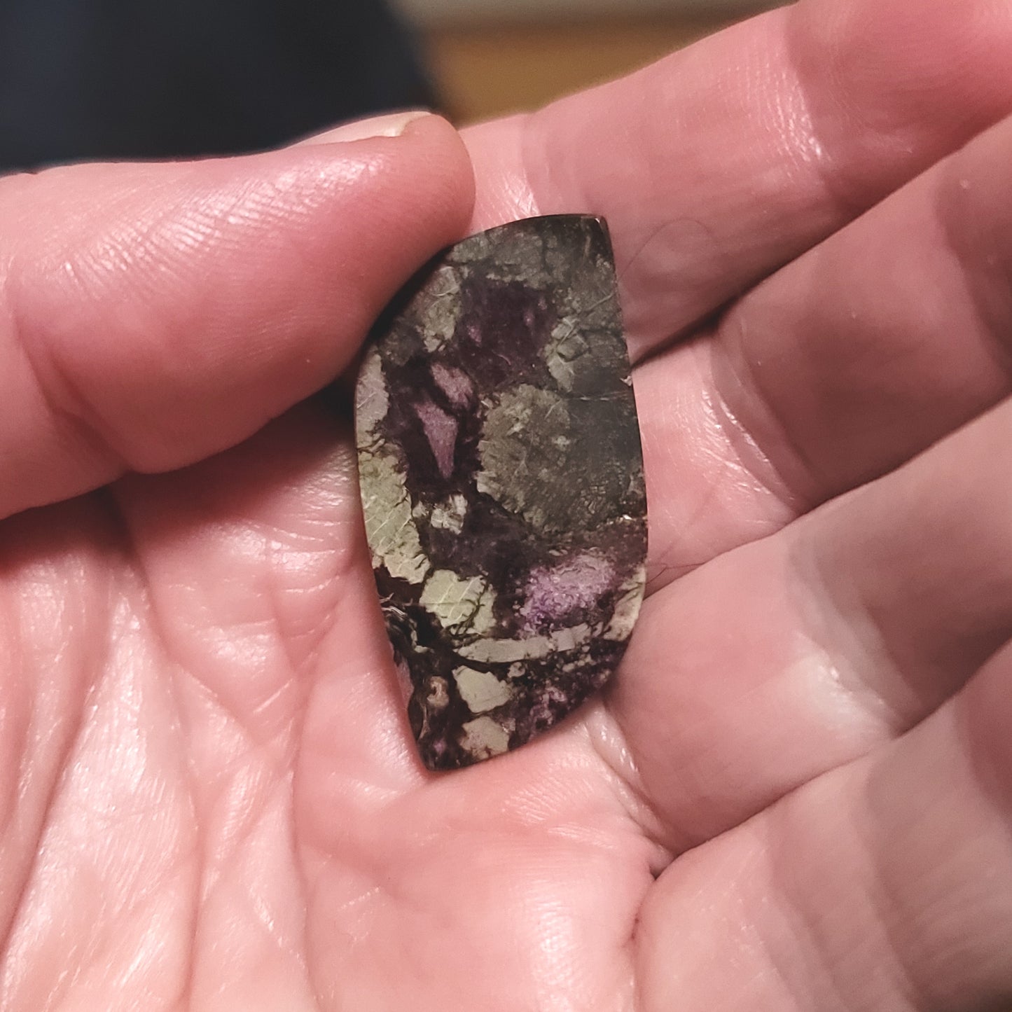 African Royal Stichtite Cabochon