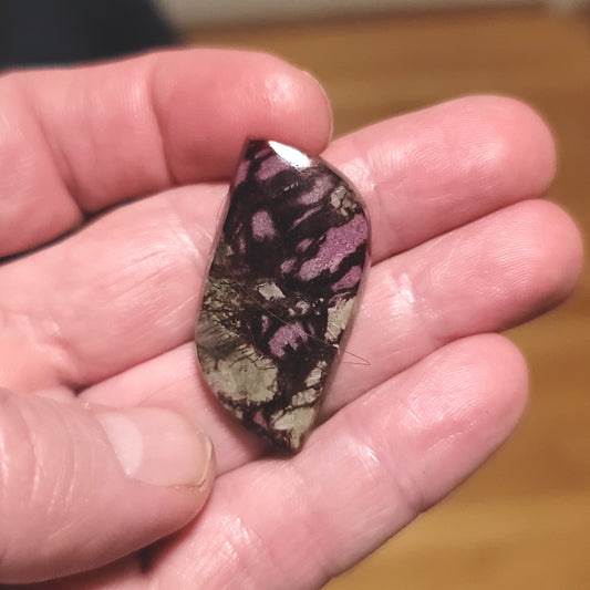 African Royal Stichtite Cabochon