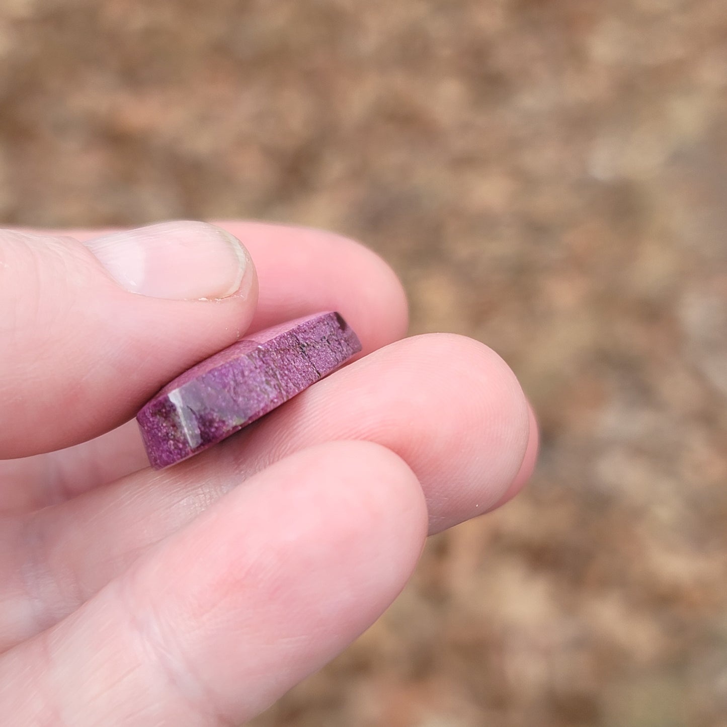African Royal Stichtite Cabochon