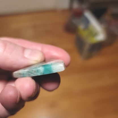 Turkish Colla Wood Cabochon - back view