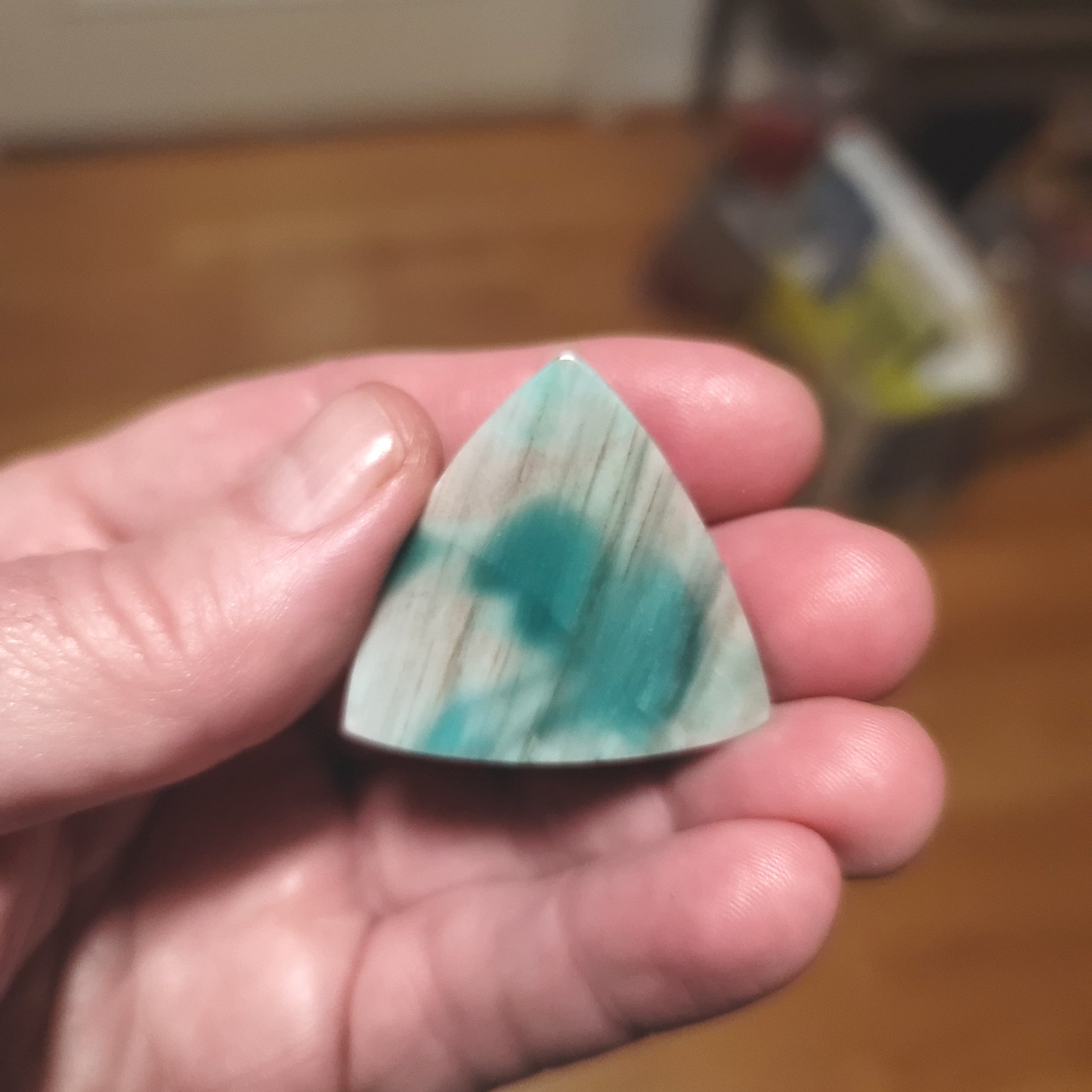 Turkish Colla Wood Cabochon - detail view