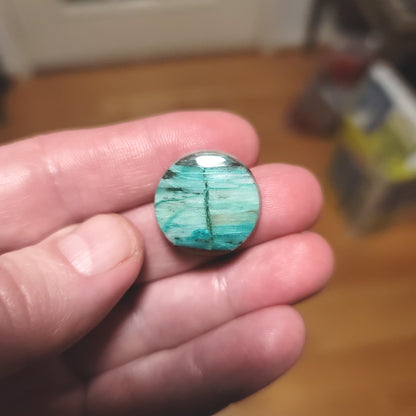 Turkish Colla Wood Cabochon - front view